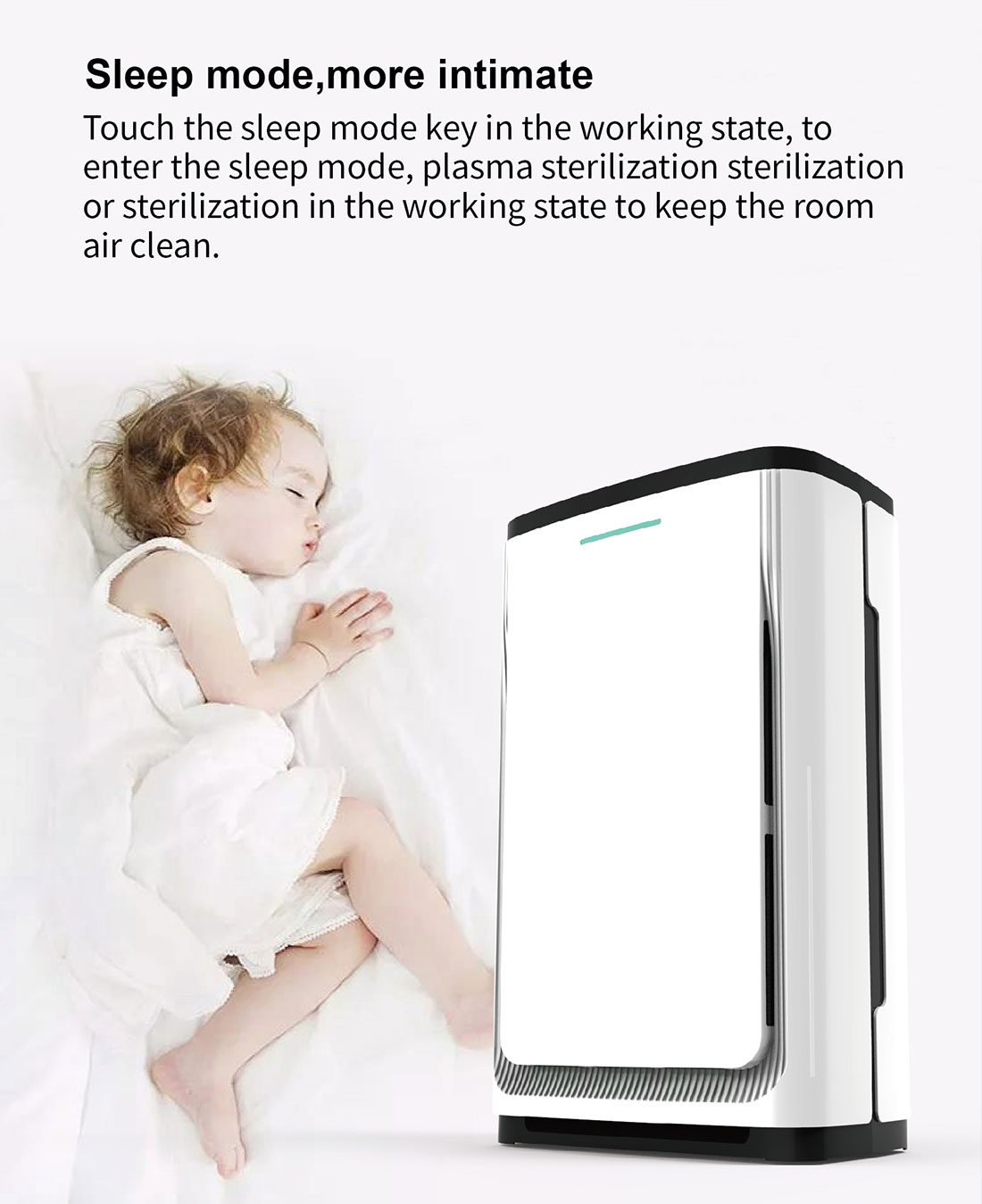 HEPA air purifier for office and bedroom
