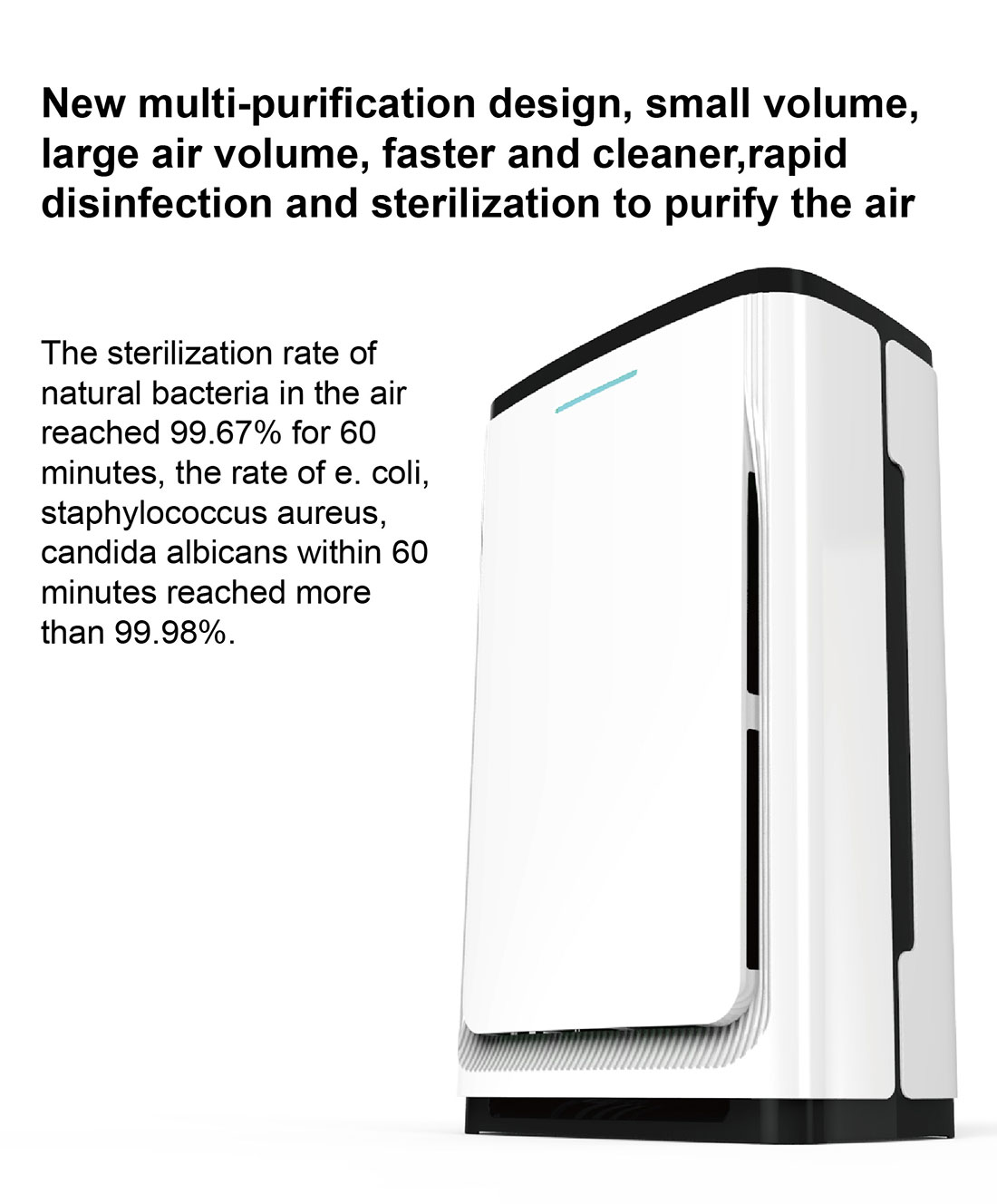 HEPA air purifier for office and bedroom